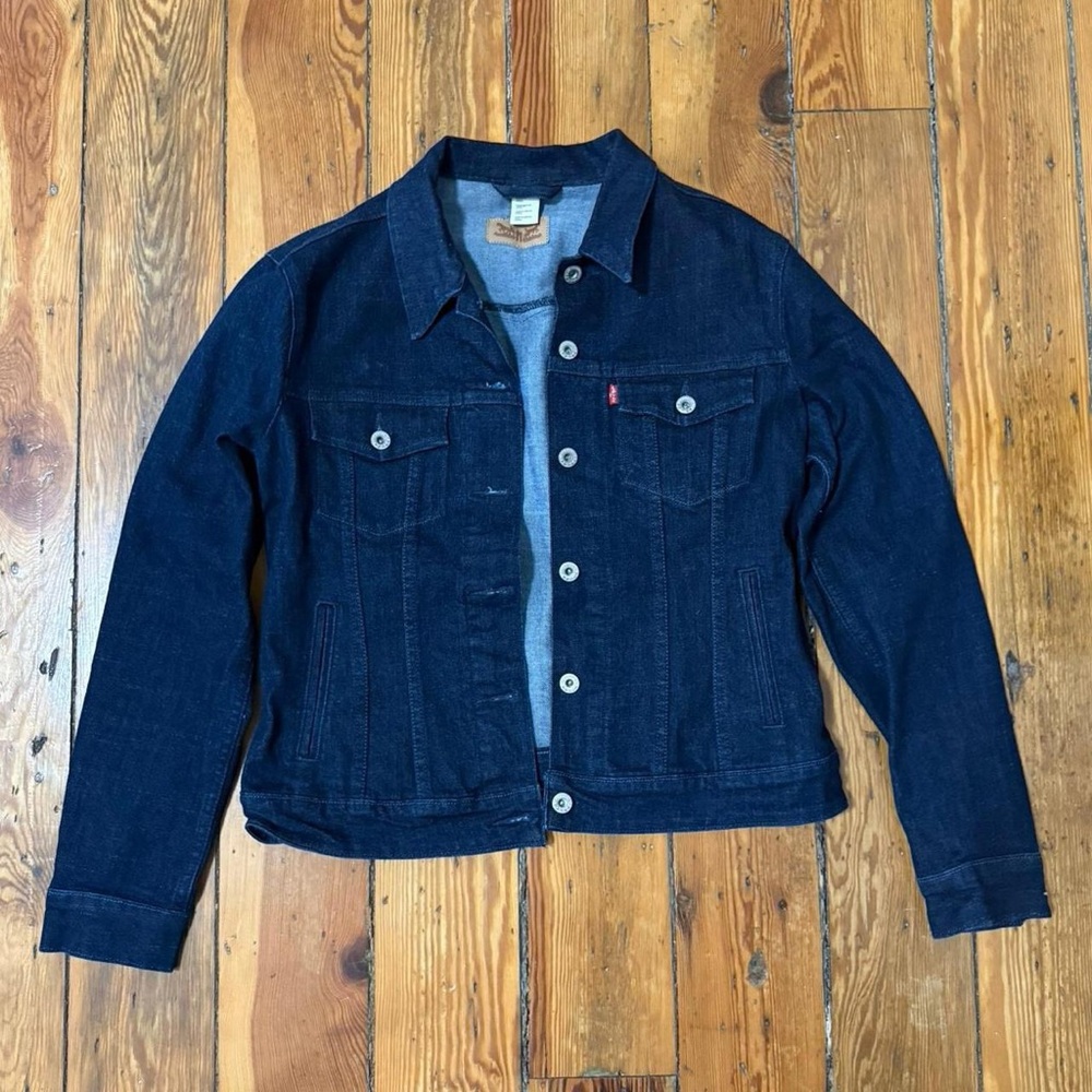 Levi's Women's Dark Blue Jean Jacket